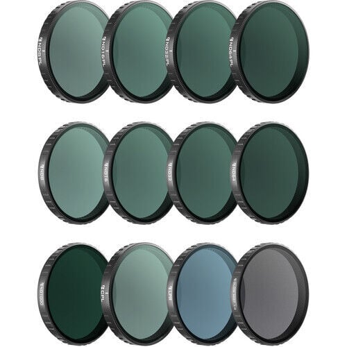 Freewell Bright Day Filter Kit for DJI Osmo Action 6 (4-Pack)