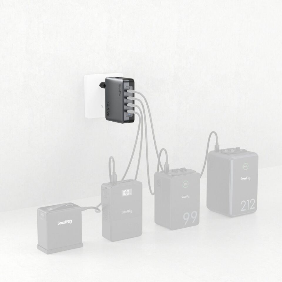 SmallRig 4748  145W 4 Portlu PD Güç Adaptörü