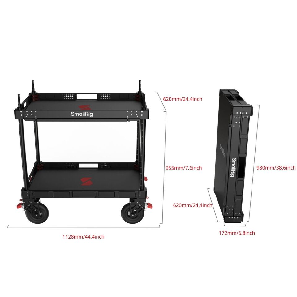 SmallRig MD5991  36'' Video Prodüksiyon Kamera Arabası (Lite)