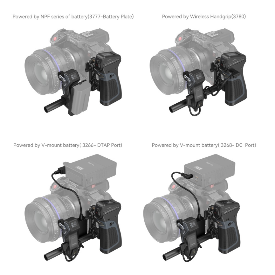 SmallRig 3782B MagicFIZ Kablosuz Follow Focus Grip Kiti