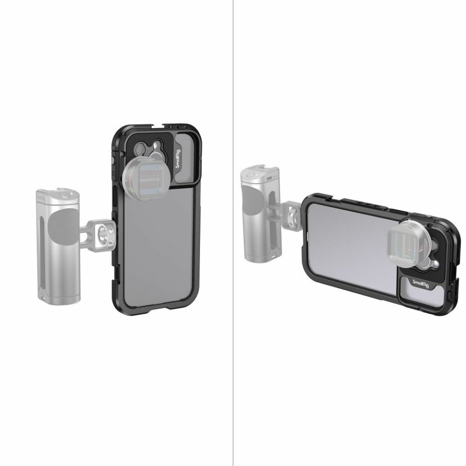 SmallRig 4077 iPhone 14 Pro Max için Mobil Video Kafesi
