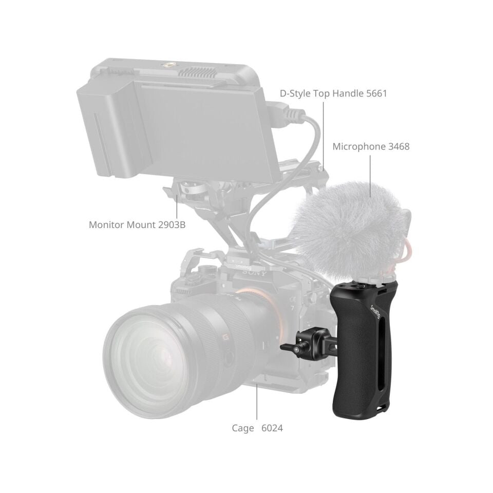 SmallRig 5952 Yan Tutamak NATO Kelepçeli