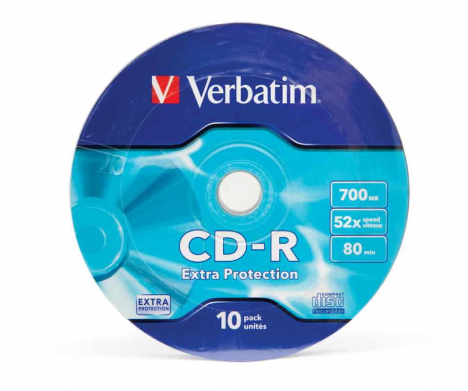 Verbatim 43725 - Cd-R 52 X 700Mb 10 Pack