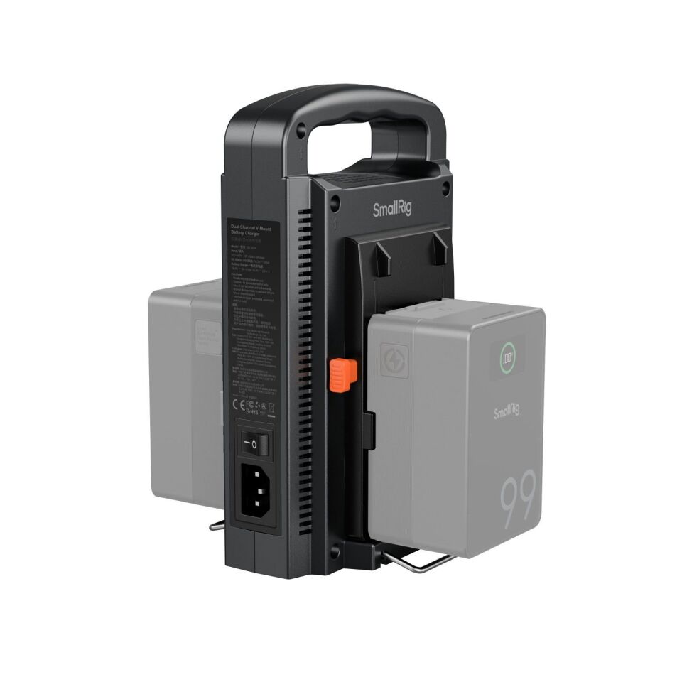 SmallRig 4450 Çift Kanallı V Montajlı Pil Şarj Cihazı