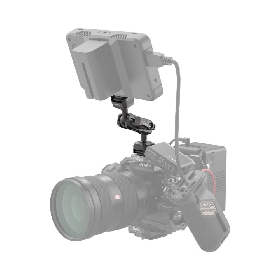SmallRig 4488 HawkLock H21 Hızlı Çıkarma Sihirli Kol ve Bilyalı Başlık