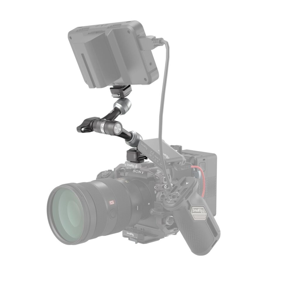 SmallRig 4490 HawkLock H21 Hızlı Çıkarma Rozet Sihirli Kol (7'')