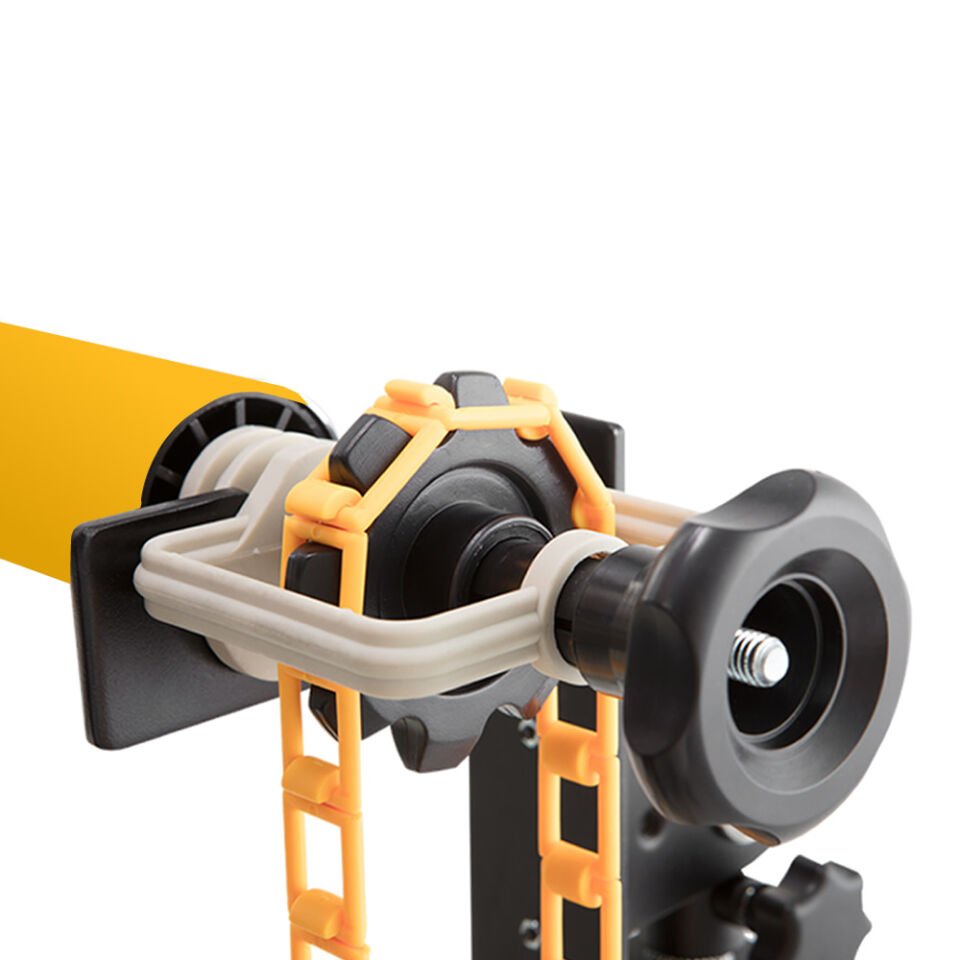 GDX Sabit (Tavan & Duvar) Kağıt Sonsuz Stüdyo Fon Perde (Deep Yellow) 2.70x11 Metre