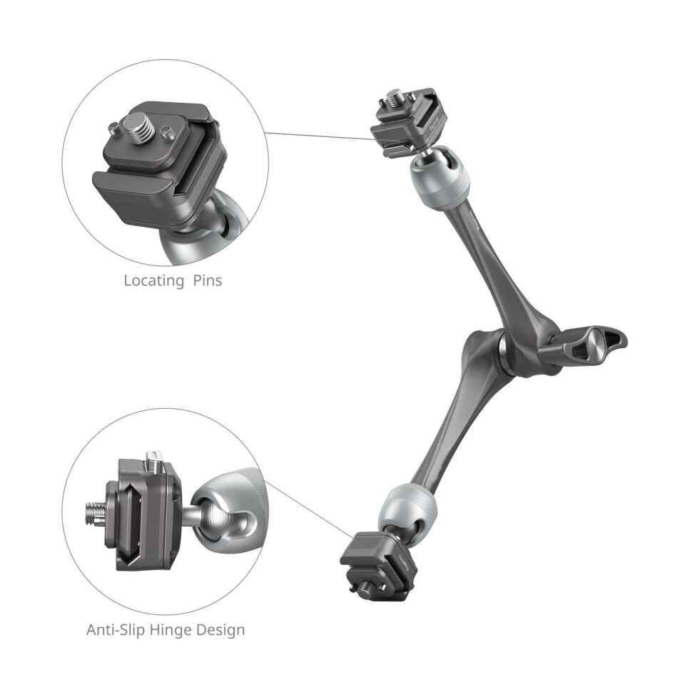 SmallRig 4489 HawkLock H21 Hızlı Çıkarma Rozet Sihirli Kol (11'')