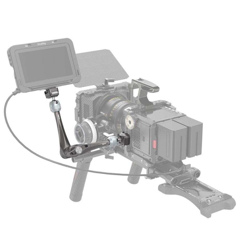 SmallRig 4489 HawkLock H21 Hızlı Çıkarma Rozet Sihirli Kol (11'')
