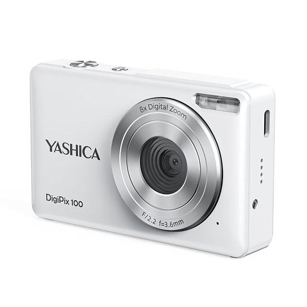 Yashica Digipix 100 Beyaz Dijital Fotoğraf Makinesi
