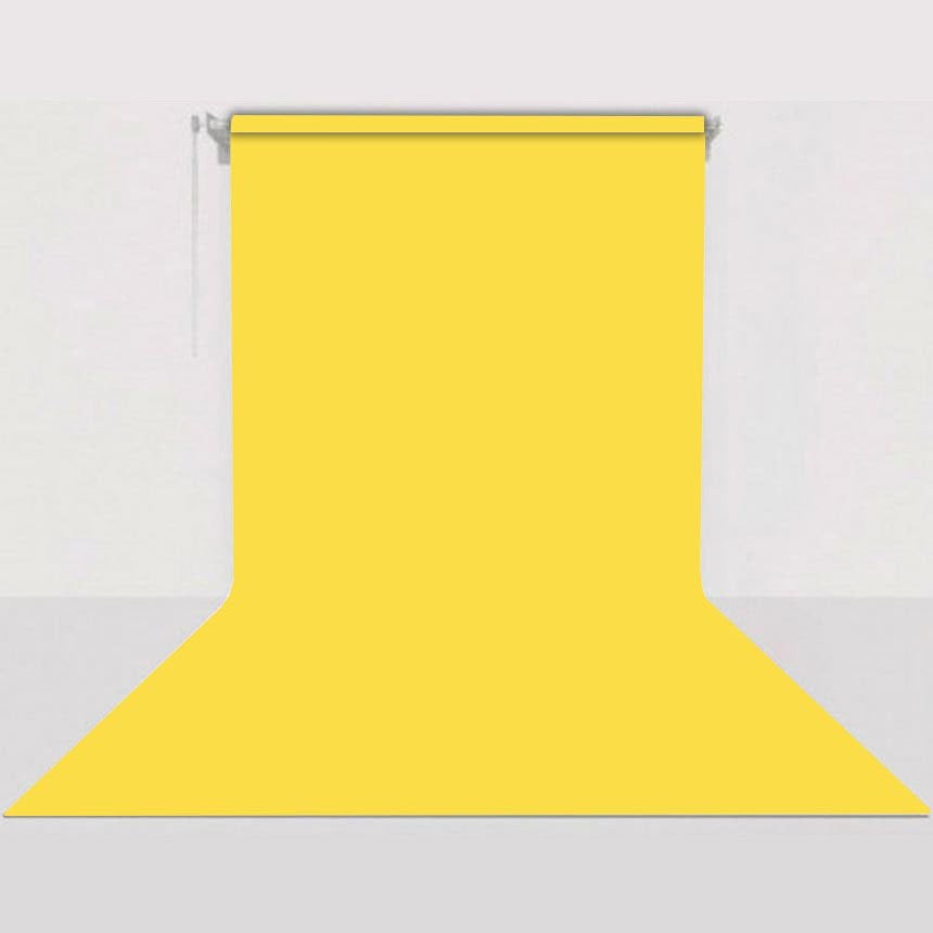 GDX Sabit (Tavan & Duvar) Kağıt Sonsuz Stüdyo Fon Perde (Canary) 2.70x11 Metre