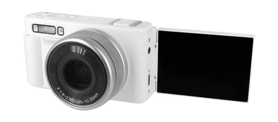 Yashica City 100 Beyaz Dijital Fotoğraf Makinesi