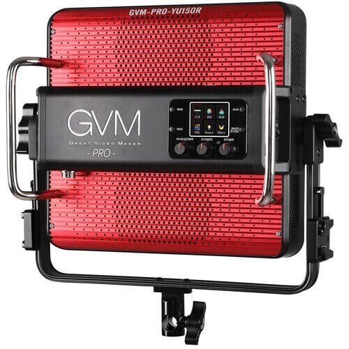 GVM YU150R 150W RGB LED Panel Işık (Hardcase)