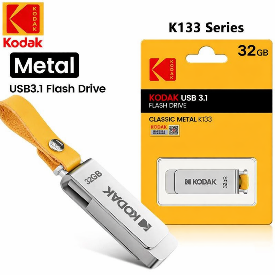 Kodak 32GB 3.1 Metal USB Bellek (K133)