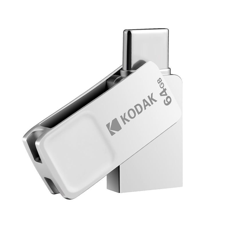 Kodak 64GB Dual 3.1 Type-C Metal USB Bellek (K223C)