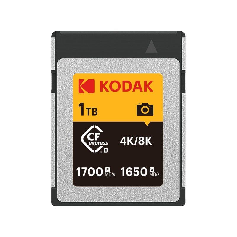 Kodak 1TB CF Express Type B 2.0 Hafıza Kartı (1700MB/s - 1650MB/s)