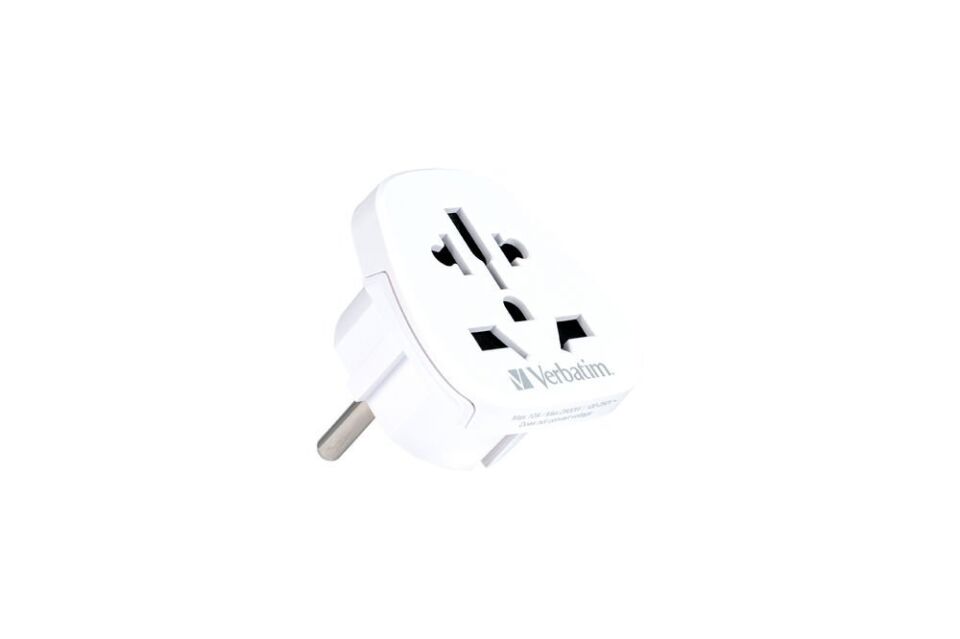 Verbatim 49541 - Wteu-01 World To Europe Travel Adapter Plug