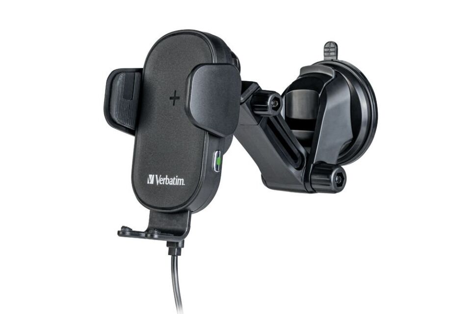 VERBATIM 49552 - FWC-01 Qi Hızlı Kablosuz Araba Şarj Cihazı 15W