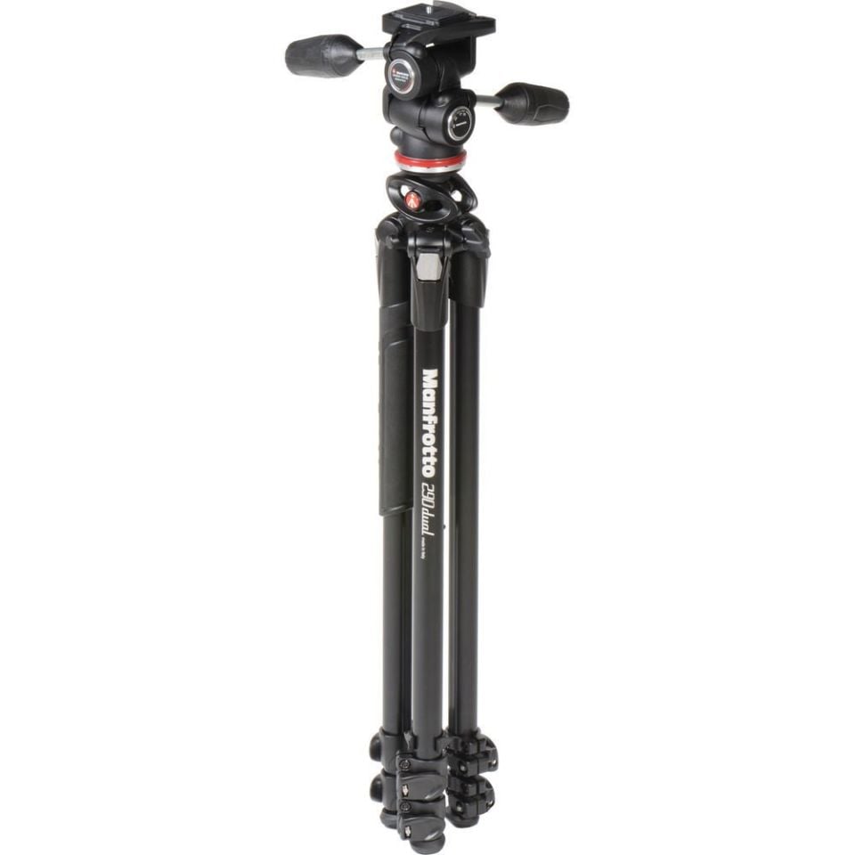 Manfrotto MK290DUA3-3W Alüminyum Tripod Kit