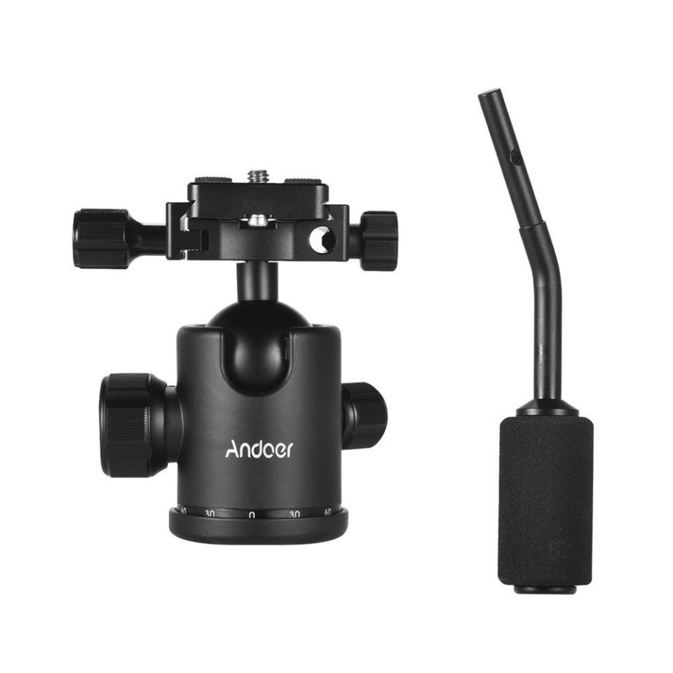 Andoer D6092 360 Derece Dönen Panoramik Top Kafa