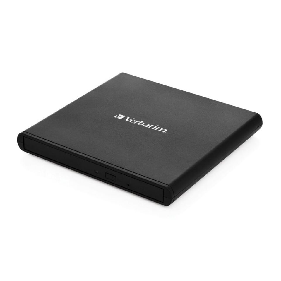 Verbatim 98938 - External Slimline Cd/Dvd Writer Usb 2.0 (ARTIKEL NO: 1248344)