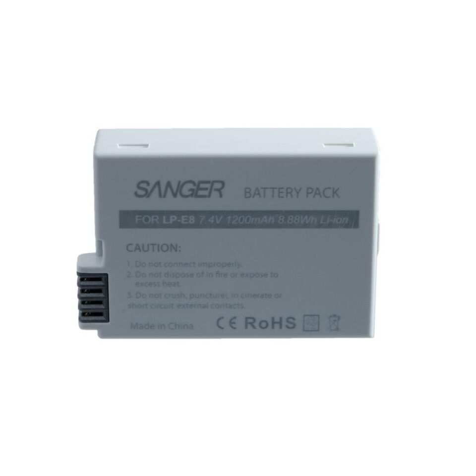 Sanger LP-E8 Canon Fotoğraf Makinesi Batarya