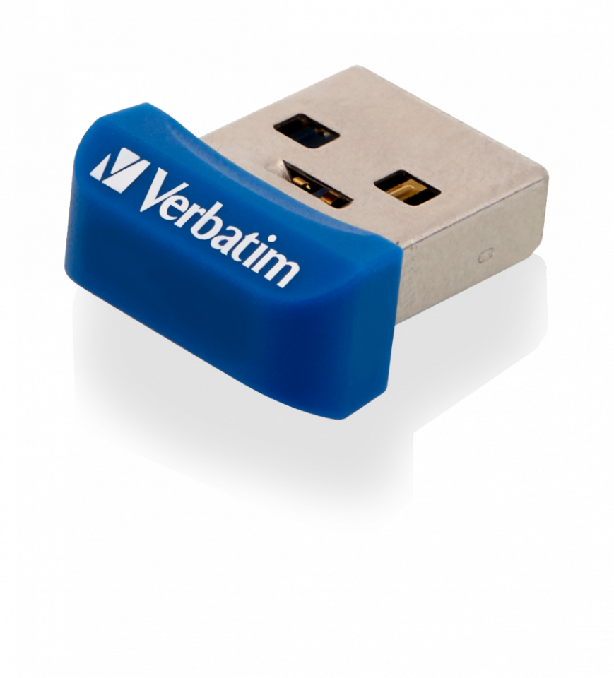 Verbatim 64 GB Store&Stay Usb-A 3.2 Nano Flash Bellek Mavi Renk-(98711)