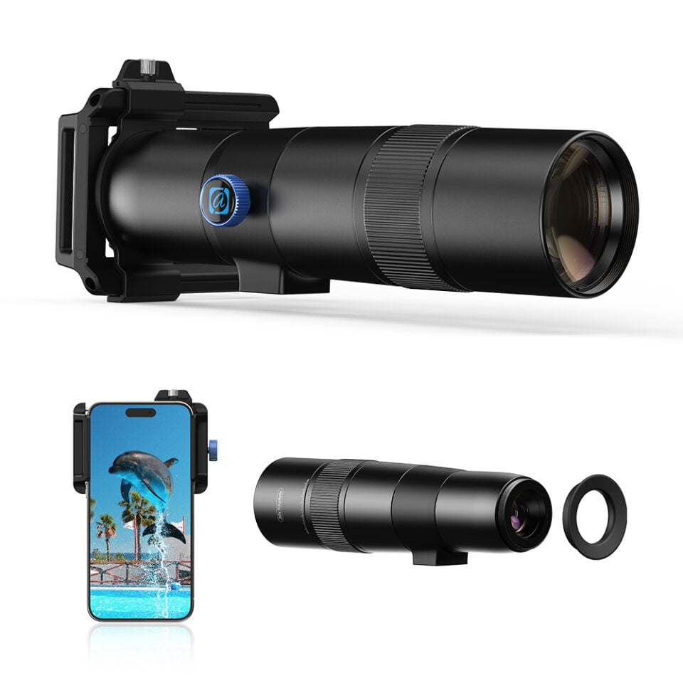 Apexel TeleCular 30X Telefoto Lens