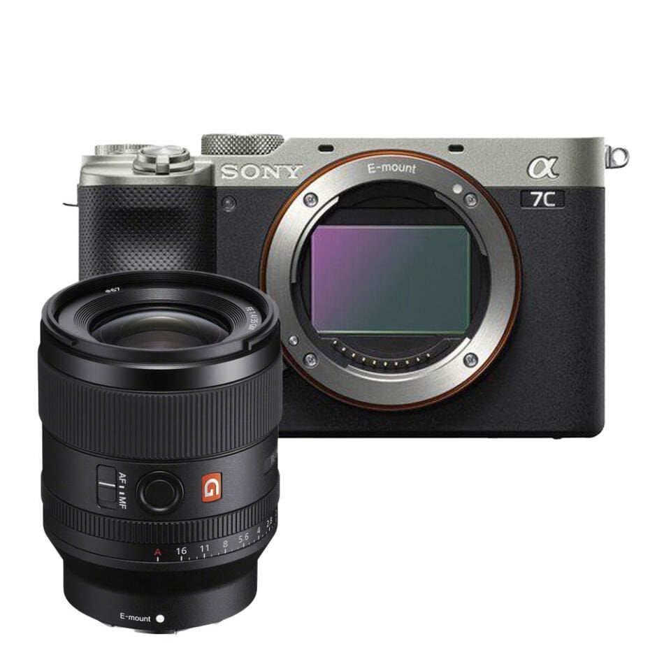 Sony A7C 35mm f/1.4 GM Full Frame Lens Lens Kit