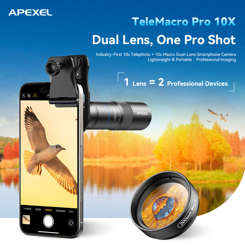 Apexel TeleMacro Pro 10X