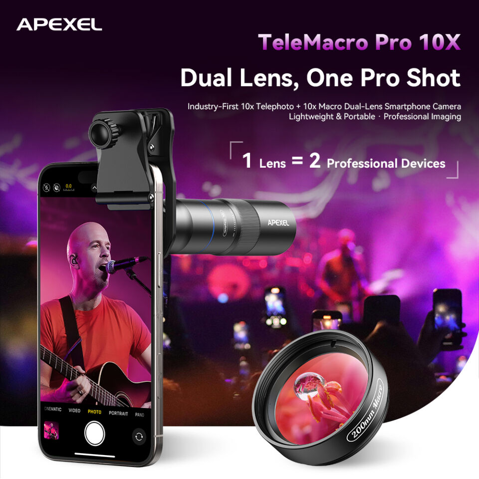 Apexel TeleMacro Pro 10X