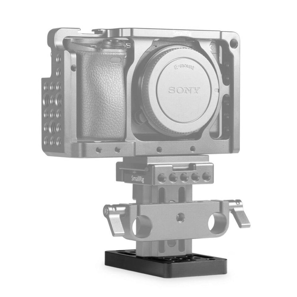 SmallRig 1598 1/4 - 3/8-16 Vida Delik Plakası Cheeseplate