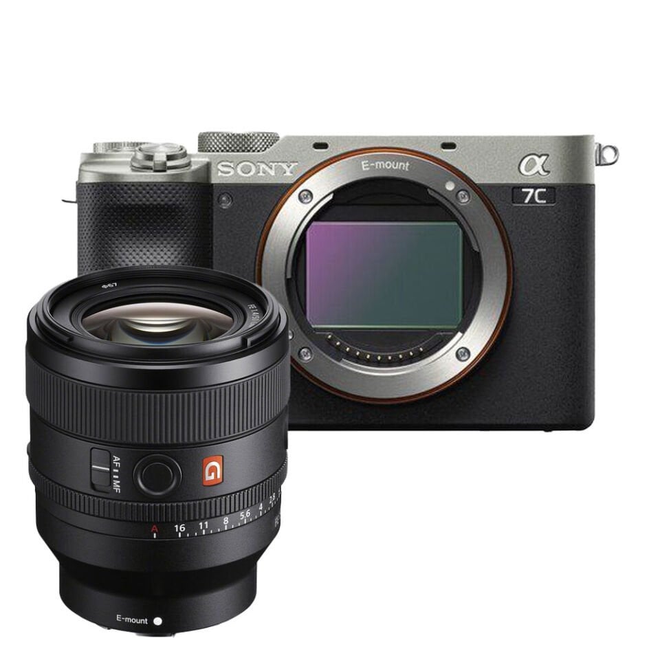 Sony A7C 50mm f/1.4 GM Full Frame Lens Lens Kit