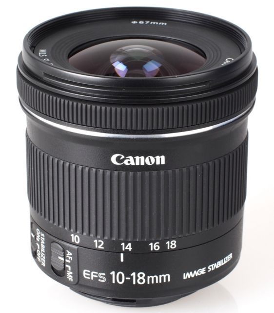 Canon EF-S 10-18mm f/4.5-5.6 IS STM Lens (Canon Eurasia Garantili)