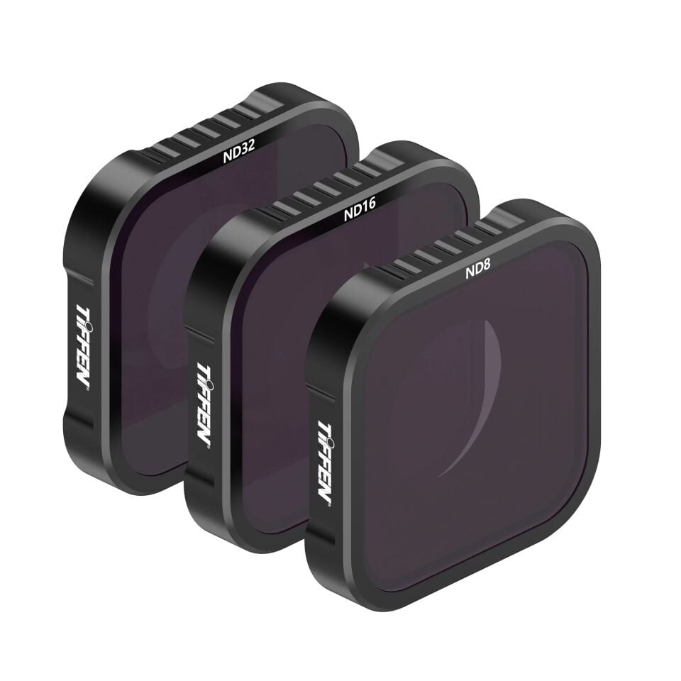 Tiffen GoPro HERO9/10/11/12 Uyumlu 3lü ND Kit (ND8, ND16, ND32 )