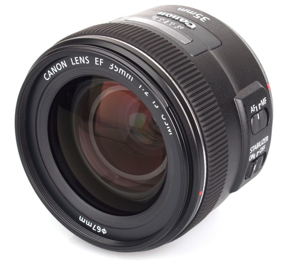 Canon 35mm f/2.0 IS USM Lens (Canon Eurasia Garantili)