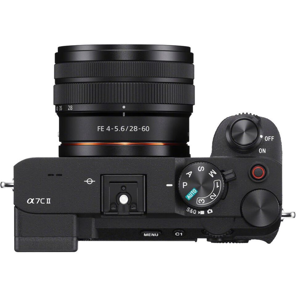Sony A7C II 28-60mm + 16-25mm f/2.8 G Lens Kit (Siyah)