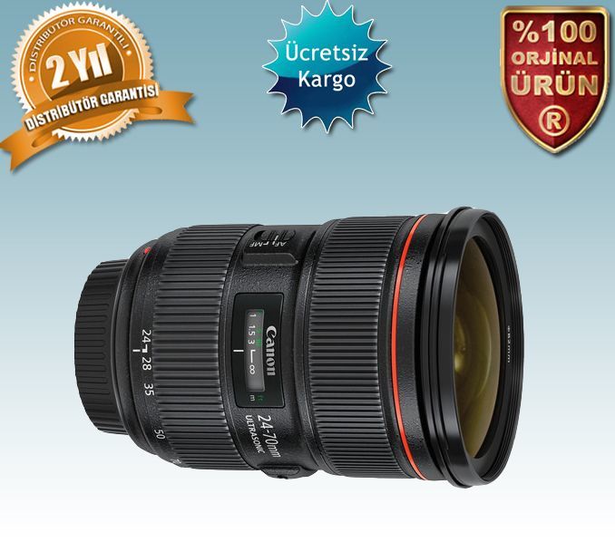 Canon 24-70mm f/2.8L II USM Lens (Canon Eurasia Garantili)
