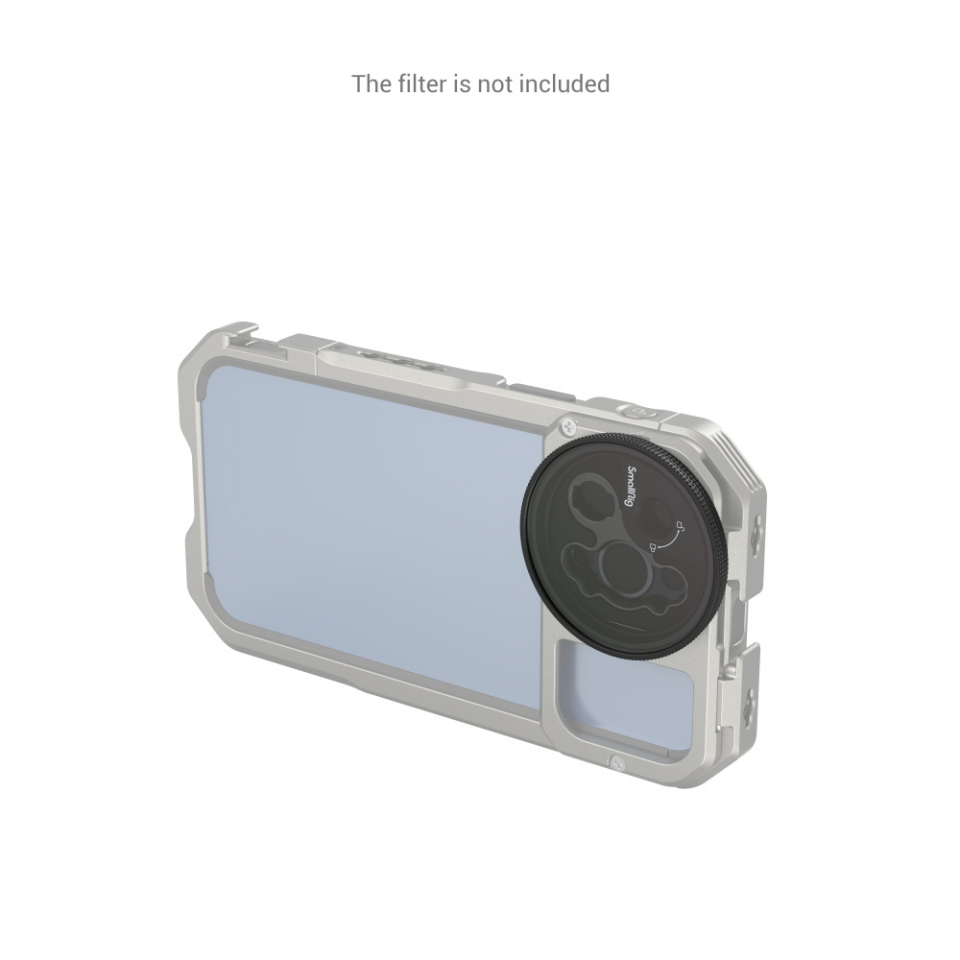 SmallRig 3840C 52 mm Manyetik Cep Telefonu Filtre Halkası Adaptörü (M Montajlı)