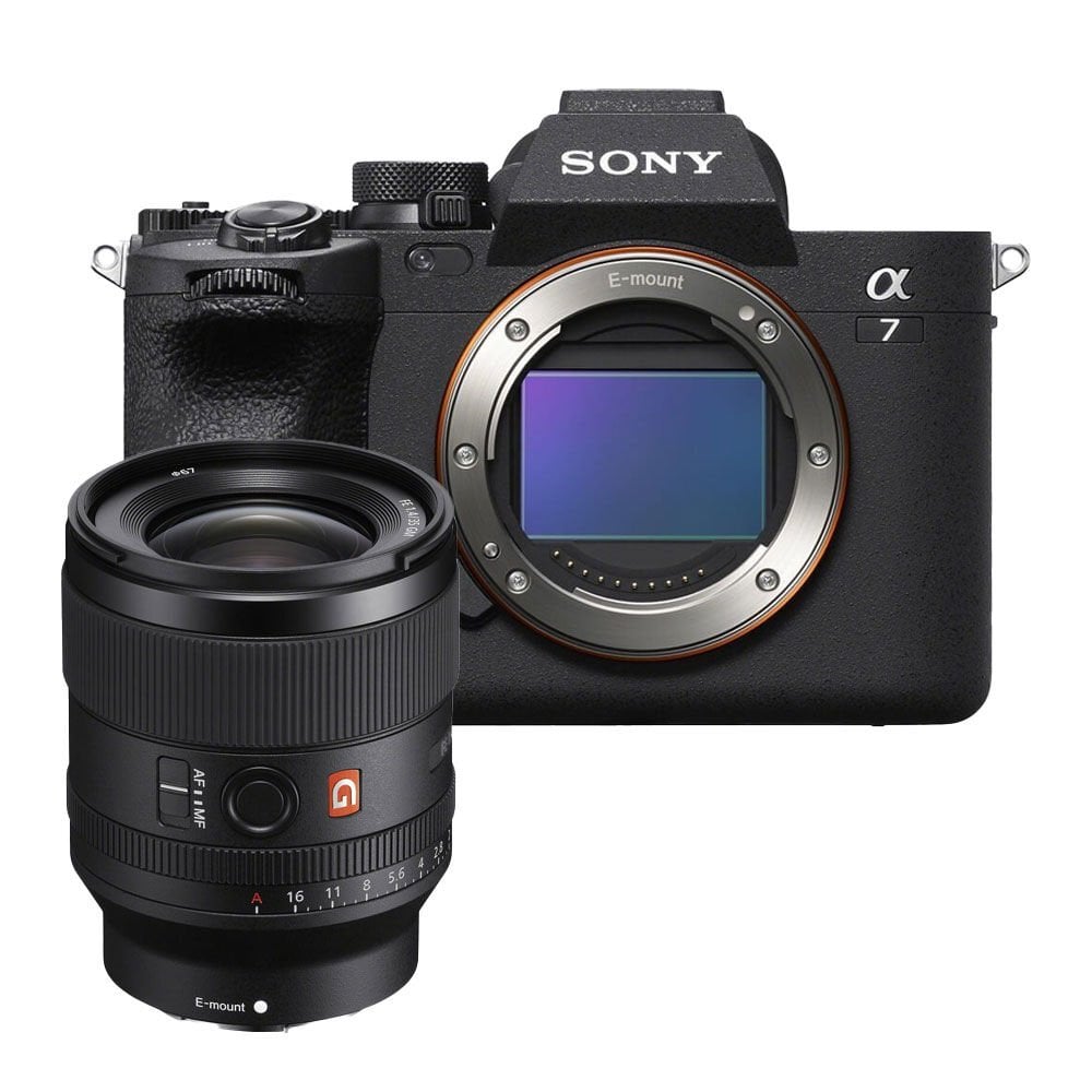 Sony A7 IV 35mm f/1.4 GM Full Frame Lens Kit