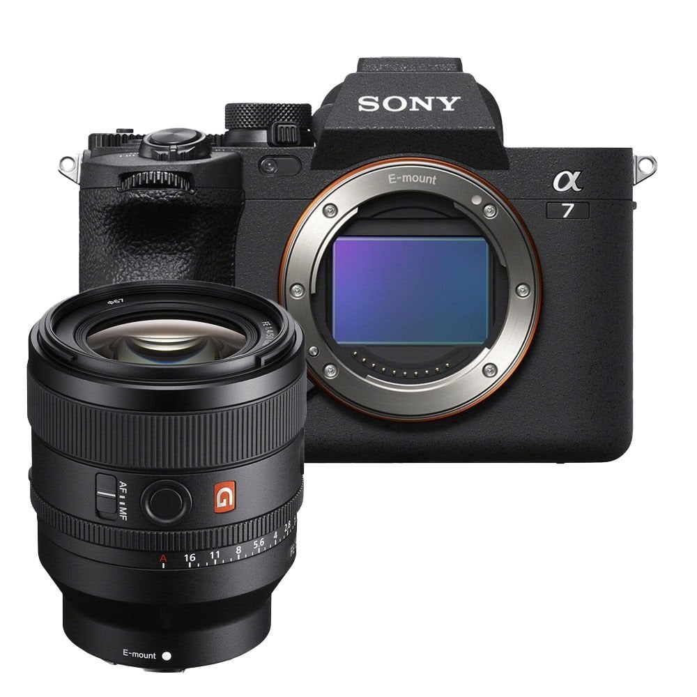 Sony A7 IV 50mm f/1.4 GM Full Frame Lens Kit
