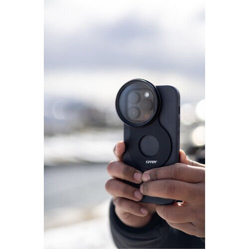 Tiffen 58mm MagSafe Filtre Yuvası ve Dairesel Polarize Filtre (iPhone 14/15/16 Pro için)