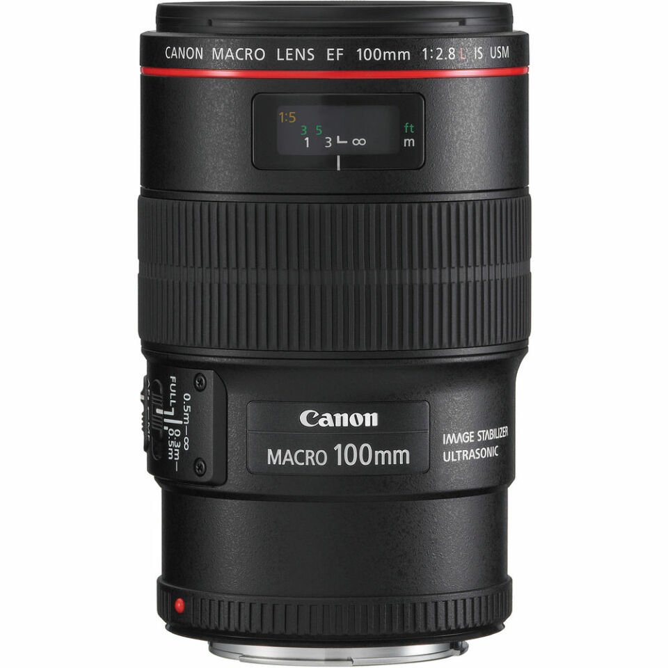 Canon EF 100mm F2.8 L IS USM Macro Lens