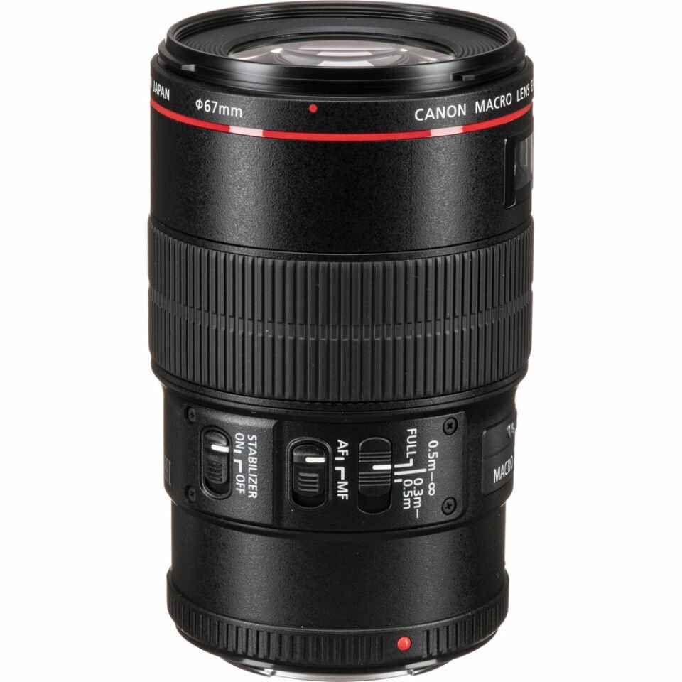 Canon EF 100mm F2.8 L IS USM Macro Lens