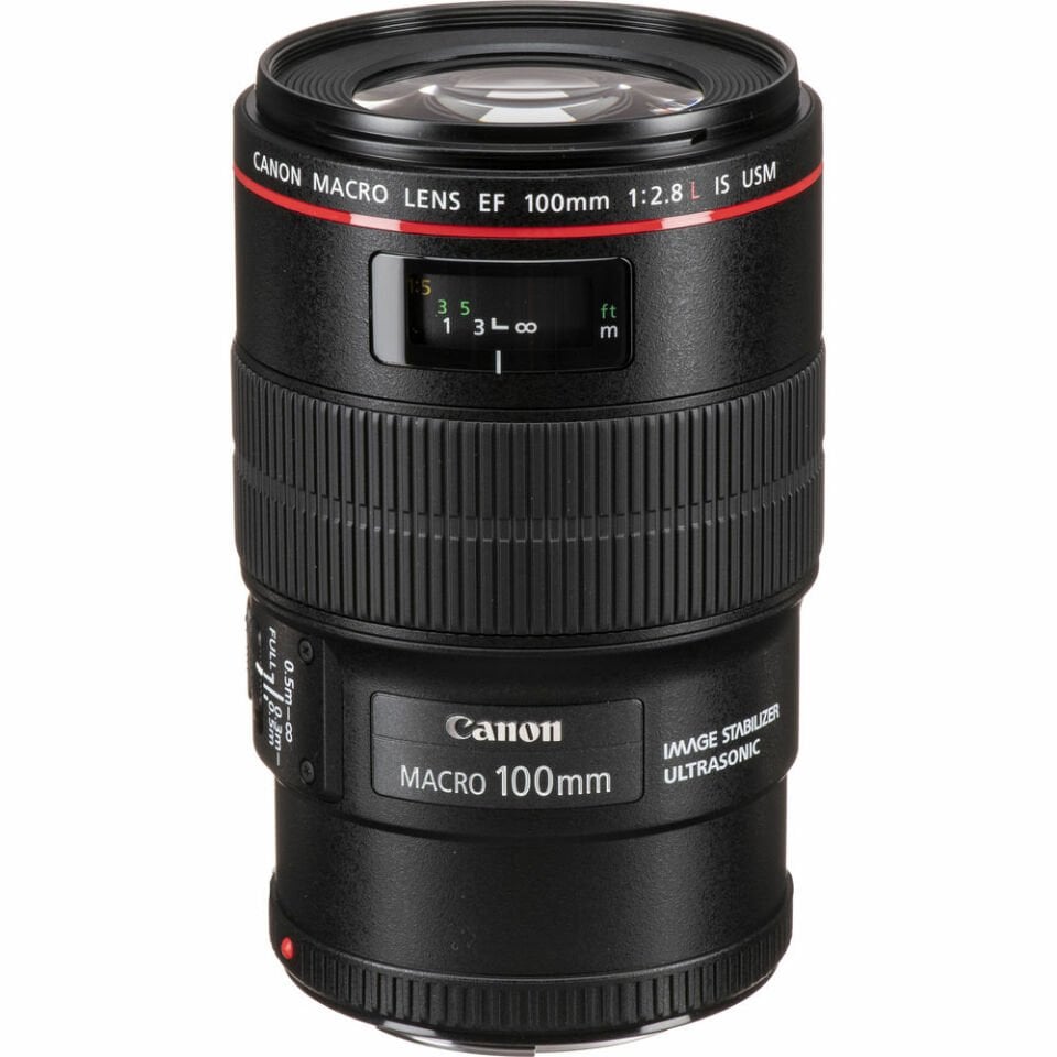 Canon EF 100mm F2.8 L IS USM Macro Lens