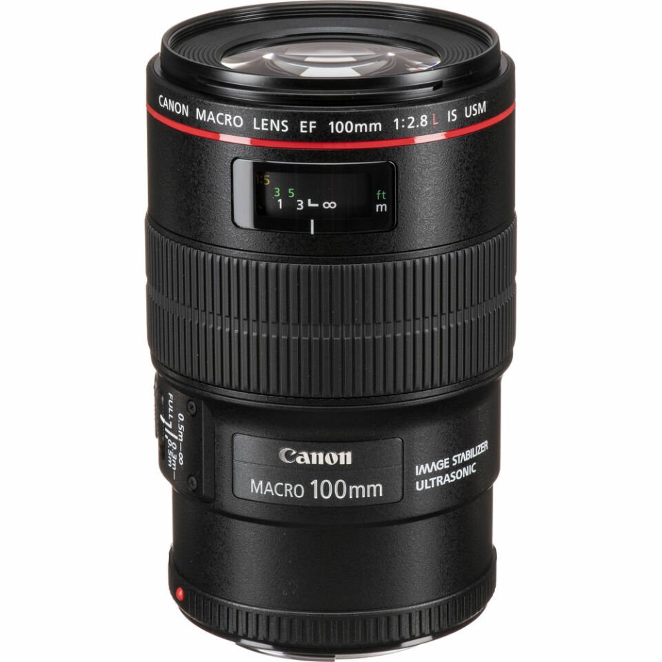 Canon EF 100mm F2.8 L IS USM Macro Lens