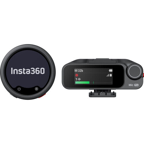 Insta360 Mic Pro (1 TX + 1 RX)  Kablosuz Mikrofon