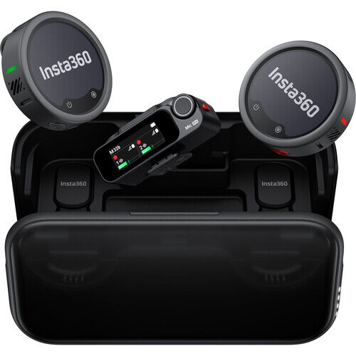 Insta360 Mic Pro (2 TX + 1 RX)  Kablosuz Mikrofon