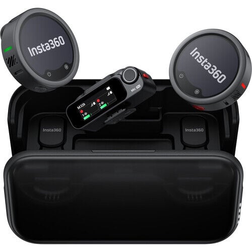 Insta360 Mic Pro (2 TX + 1 RX)  Kablosuz Mikrofon