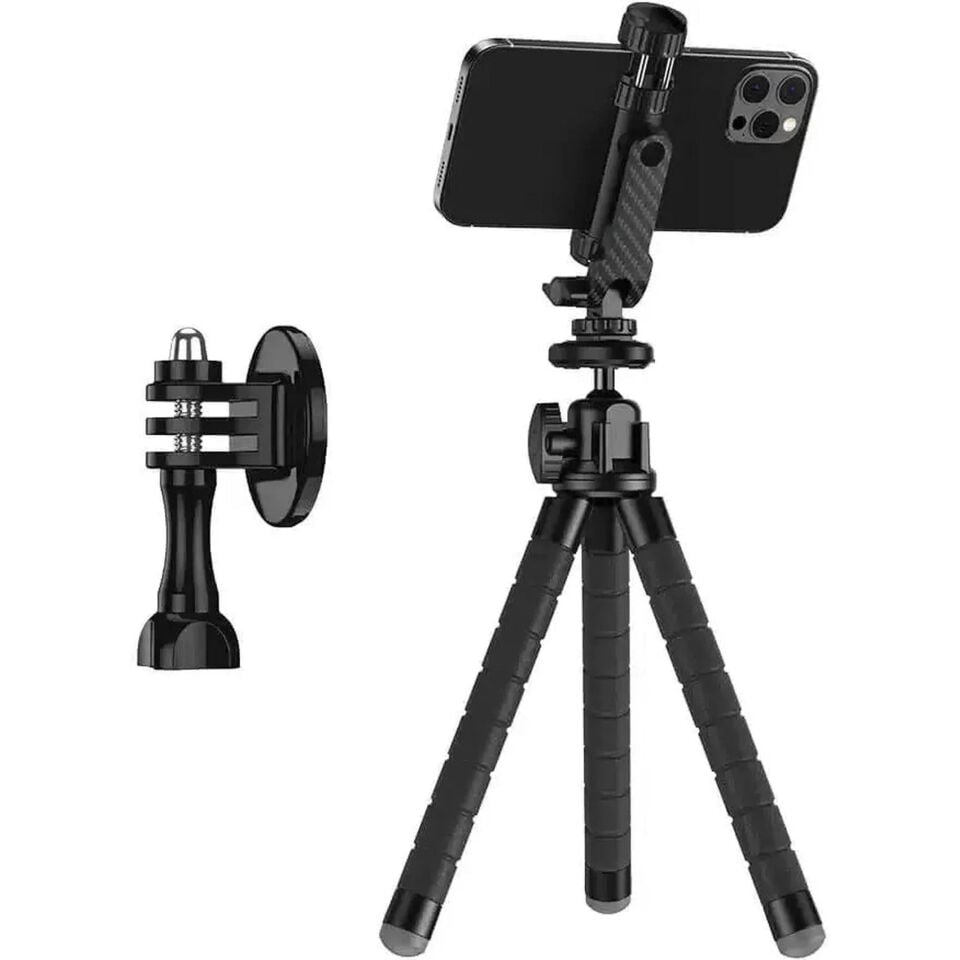 Apexel 360 Derece Dönebilen Ahtapot Tripod